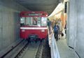 U-Bahn Zug Baumuster "DT 1" mit der die Fürther U-Bahn Geschichte begann...