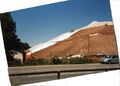 Abschluss- und Abdichtarbeiten der Mülldeponie mit Textilflies und 2,5 m dicken Langenzenner Lehm im Juli 1999