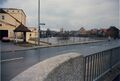 Hochwasser in Vach, <!--LINK'" 0:110--> und die <!--LINK'" 0:111-->, im Hintergrund <a class="mw-selflink selflink">Vach</a> Feb. 1987