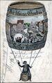 Gruß von der <!--LINK'" 0:166-->, historische Ansichtskarte - koloriert, um 1905