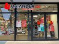Eingang zur Buchhandlung Osiander - wieder geöffnet trotz Corona, Mrz. 2021