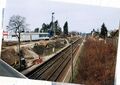 S-Bahn Bauarbeiten für die zwei neuen Gleise Blick von der <!--LINK'" 0:89--> auf den früheren Haltepunkt Unterfarrnbach, jetzt <!--LINK'" 0:90--> Richtung Norden im März <!--LINK'" 0:91-->
