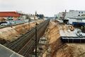 S-Bahn Bauarbeiten für die zwei neuen Gleise Blick von der <!--LINK'" 0:80--> Richtung Süden im März <!--LINK'" 0:81-->