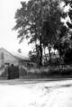Ehemaliger Eingang des Alten Jüdischen Friedhofes zur Rosenstraße hin mit <!--IWLINK'" 23-->; Foto vor Juli 1939