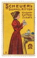 Historische  der Cichorienfabrik Georg Joseph Scheuer, Serie "Allerbester Caffee-Zusatz"