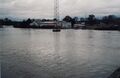 Hochwasser im <a class="mw-selflink selflink">Wiesengrund</a> von der <!--LINK'" 0:133--> aus im Februar 1999