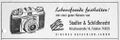 Werbung vom Fotolabor Stadler & Schildknecht in der Schülerzeitung <!--LINK'" 0:21--> Nr. 3 1956