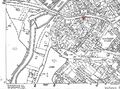 Gänsberg-Plan Stadt Fürth; Königstraße 26 rot markiert