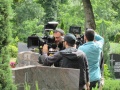 Filmarbeiten zur türkischen TV Serie "Kadim dostum" am Fürther Friedhof