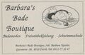 Werbung von Barbara´s Bade Boutique in der Schülerzeitung <!--LINK'" 0:144--> Nr. 1 1991