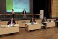 Die frischgewählten Bürgermeister, Markus Braun (SPD) und Dietmar Helm (CSU) - in der Mitte Oberbürgermeister Dr. Thomas Jung, Mai 2020
