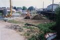Beginn der umfangreichen Bauarbeiten für den U-Bahnhof Stadthalle welche sogar eine asphaltierte, provisorische  Zufahrt über den <!--LINK'" 0:121--> und dem <!--LINK'" 0:122--> notwendig machten, 1996