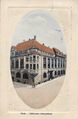 Historische Ansichtskarte: "Städtisches Amtsgebäude", gel. 1914. Heute Sitz der VHS.