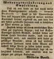 Wilhelm Barth übernimmt das "Kaffee-Surrogat-Fabrik-Geschäft", Februar 1846