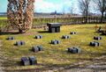 Urnengrabanlage auf dem Poppenreuther Friedhof (März 2022)