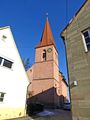 Kirche St. Matthäus in <a class="mw-selflink selflink">Vach</a> im Jahr 2019