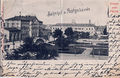 Bahnhofplatz um 1900, Hauptbahnhof noch ohne Vorbau
