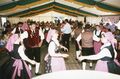 100 Jahr Feier der FFW Mannhof am 27. Juni 1999, Festzelt und Vorführungen des 