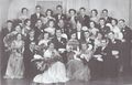 Tanzkurs der AAV Alemannia Fürth e. V. in der Tanzschule Streng, Fürth, 1950