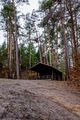 Schutzhütte von 1955 am Eschenaubuck als Ersatz für die zerstörte <!--LINK'" 0:14-->