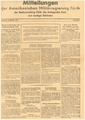 Mitteilung der Amerikanischen Militärregierung in Fürth, Nr 41 im Oktober 1945, Ankündigung einer Ersterscheinungen der freien Presse in Fürth und Nürnberg