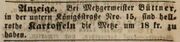 Anzeige Büttner, Fürther Tagblatt 15.01.1848.jpg
