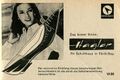 Werbung vom Schuhhaus Hagler in der Schülerzeitung <!--LINK'" 0:206--> Nr. 4 1960