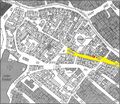 Gänsberg-Plan, Mohrenstraße 12 rot markiert