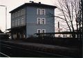 <!--LINK'" 0:168-->: Gebäude des Bahnhofes Vach im November 1989 als er noch ein Bahnhof war (längst privatisiert)