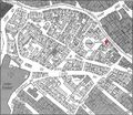 Gänsberg-Plan, Königstraße 54 rot markiert