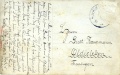 Rückseite einer Postkarte von 1911