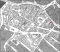 Gänsberg-Plan, Königstraße 62 rot markiert