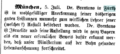 Brentano-Meldung in "Der Israelit" 22.7.1863