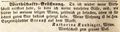 Werbeannonce für die Wirtschaft <a class="mw-selflink selflink">zum grauen Wolf</a>, September 1841