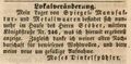 Lokaländerung M. Dinkelspühler, Ftgbl 31. Juli 1850.jpg