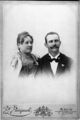 Der Brauereibesitzer <a class="mw-selflink selflink">Leonhard Geismann</a> und seine Frau Katharina Barbara, geborene Schelter, um 1900