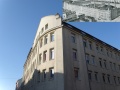 Teil der ehemaligen Fabrikgebäude Fa. Wiederer, Fa. Metz,  (im kleinen Bildausschnitt oben ganz links zu erkennen)