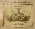 Gruppenfoto von der Jahresversammlung der Großloge zur Sonne vom 29. April 1894