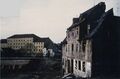 Abriss vom letzten Haus  in der  am  im Dezember 1979. Im Hintergrund Gaststätte  und die <a class="mw-selflink selflink">Foerstermühle</a>, beide auch längst abgerissen.