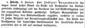 Justizrat Gunzenhäuser beendet seine Tätigkeit im Vorstand der isr. Kultusgemeinde in Fürth, Allgemeine Zeitung des Judentums vom 13. Januar 1905