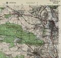 Ausschnitt aus der Topographischen Karte "Fürth" (Blatt 6531), 1949/1954 (Maßstab 1:25 000)