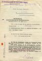  Mitgliedsbescheid von 1939 "Benachrichtigung Krankenversicherung für Kriegshinterbliebene" des 1. Weltkriegs für die Witwe der Stadt Fürth 