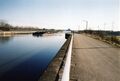 Blick über die <a class="mw-selflink selflink">Kanalbrücke Rednitz</a> am <!--LINK'" 0:21-->, im Hintergrund das <!--LINK'" 0:22--> im Januar 1999