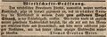 Eröffnung "<a class="mw-selflink selflink">Zum goldenen Vogel Strauß</a>" in der <!--LINK'" 0:1-->, August 1838