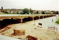 Bauarbeiten am Talübergang zwischen  und , Mai 1993