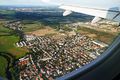 Luftbild von Stadeln, Herboldshof und Mannhof, oben der <!--LINK'" 0:447-->, dahinter Möbel Höffner, 2019