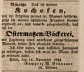 Witwe von Matzenbeck Grünauer macht weiter Fürther Tagblatt 19.11.1844