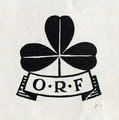 Logo der ehem. Oberrealschule Fürth, dem heutigen Hardenberg-Gymnasium, um 1958