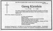 NL-FW 09 KP 659 Todesanzeige Georg Kleinlein 2004.jpg