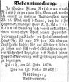 Betreff Konkurs der <a class="mw-selflink selflink">Ultramarinfabrik</a>, März 1870